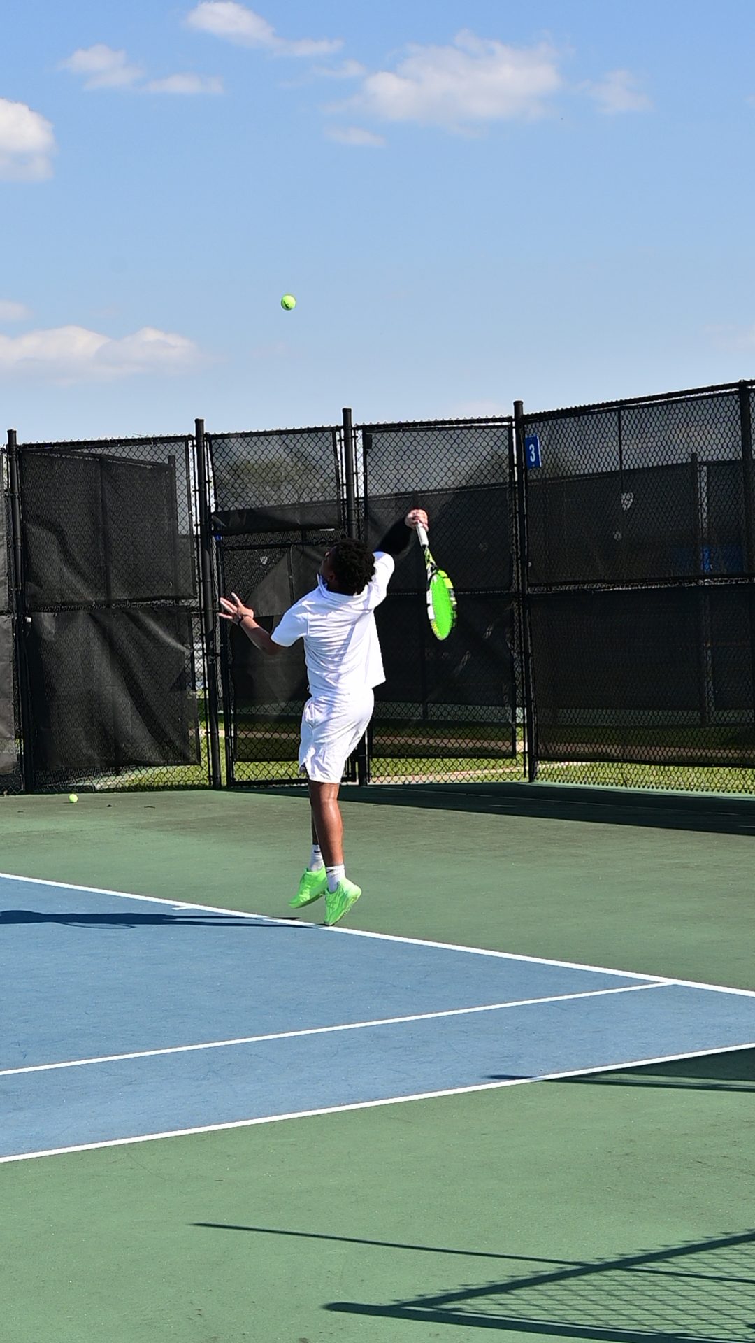 Boys Varsity Tennis Competes Against Westminster March 30