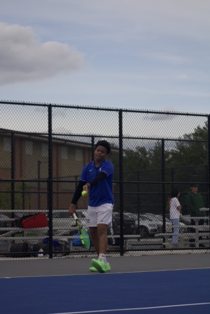 Boys Varsity Tennis Competes Against Marquette April 29