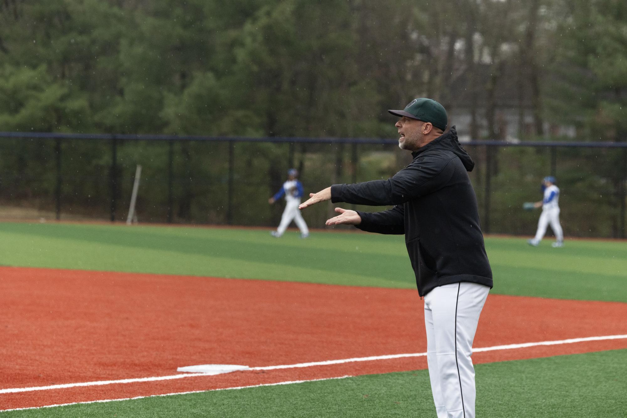 Varsity baseball plays Mehlville April 1