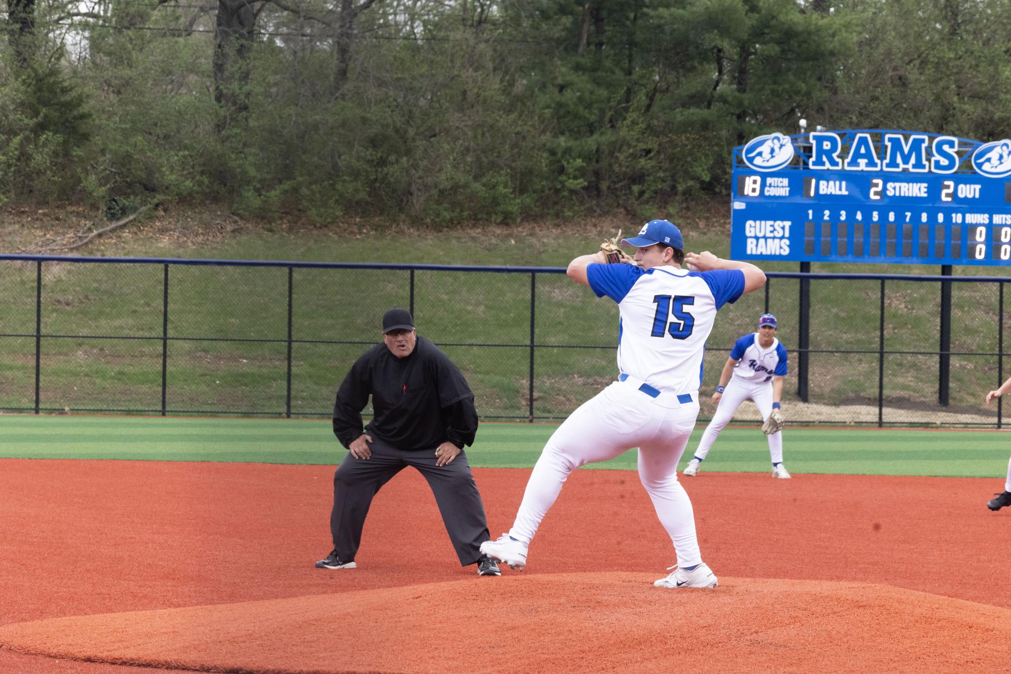Varsity baseball plays Mehlville April 1