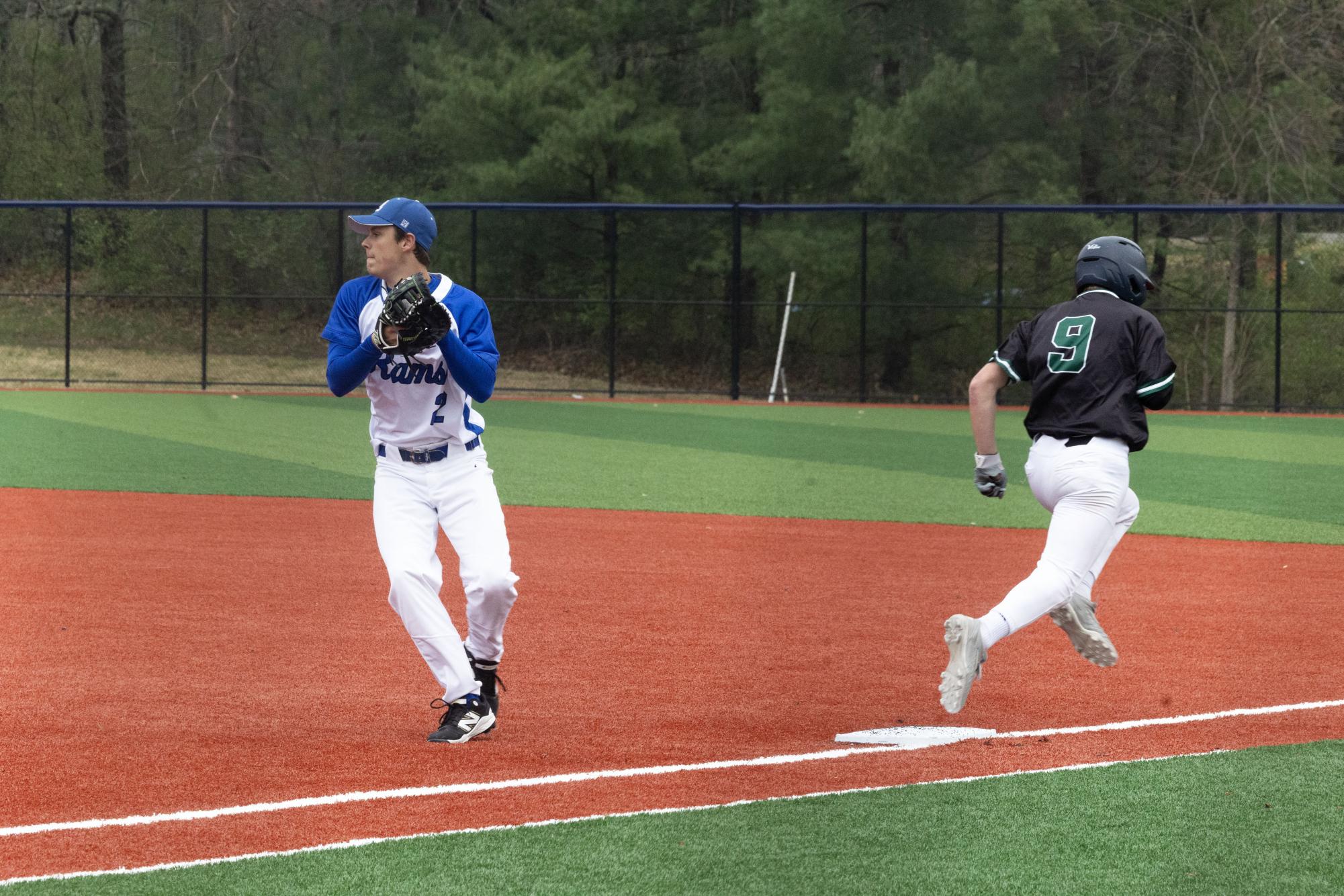 Varsity baseball plays Mehlville April 1