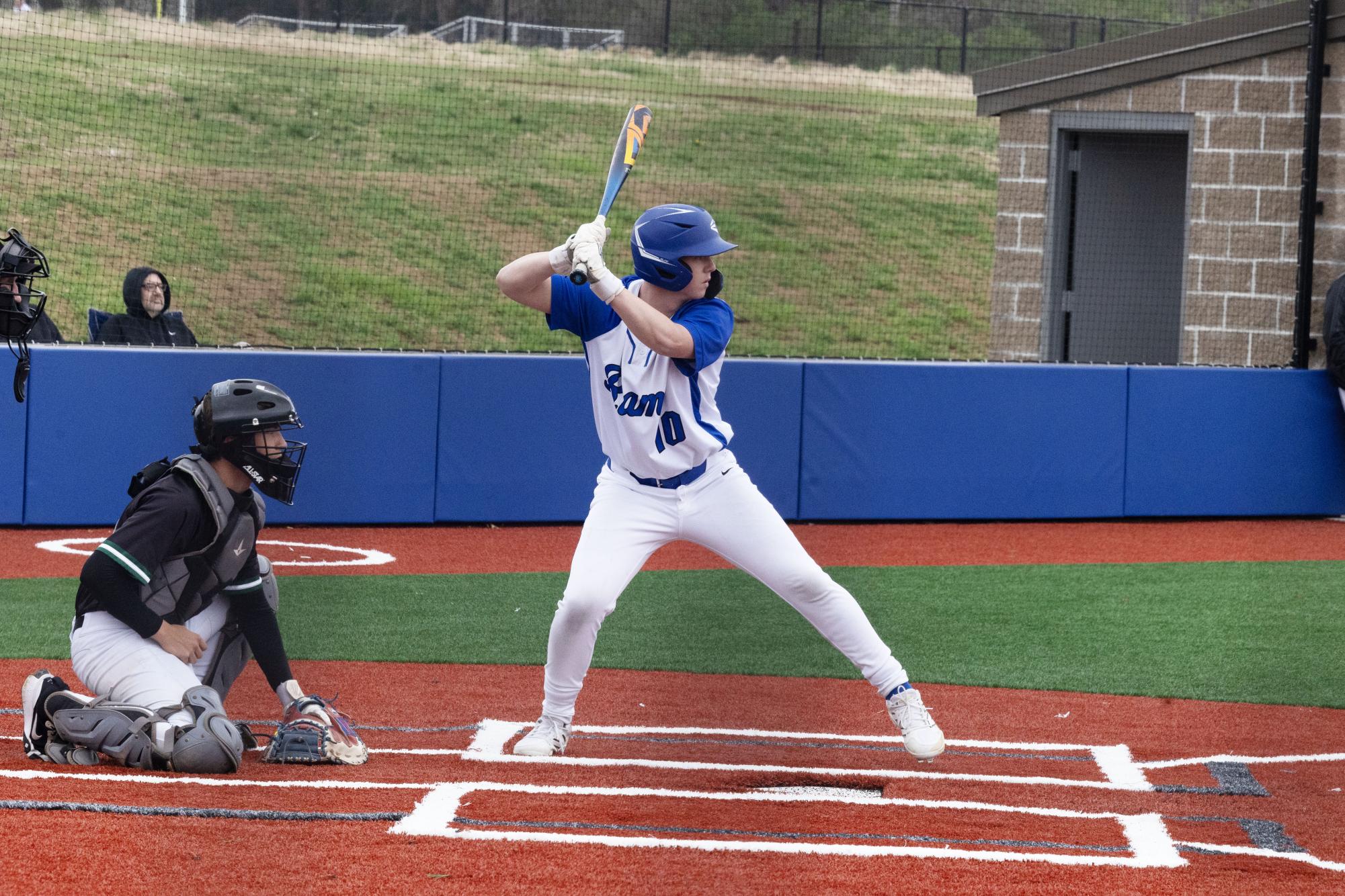 Varsity baseball plays Mehlville April 1
