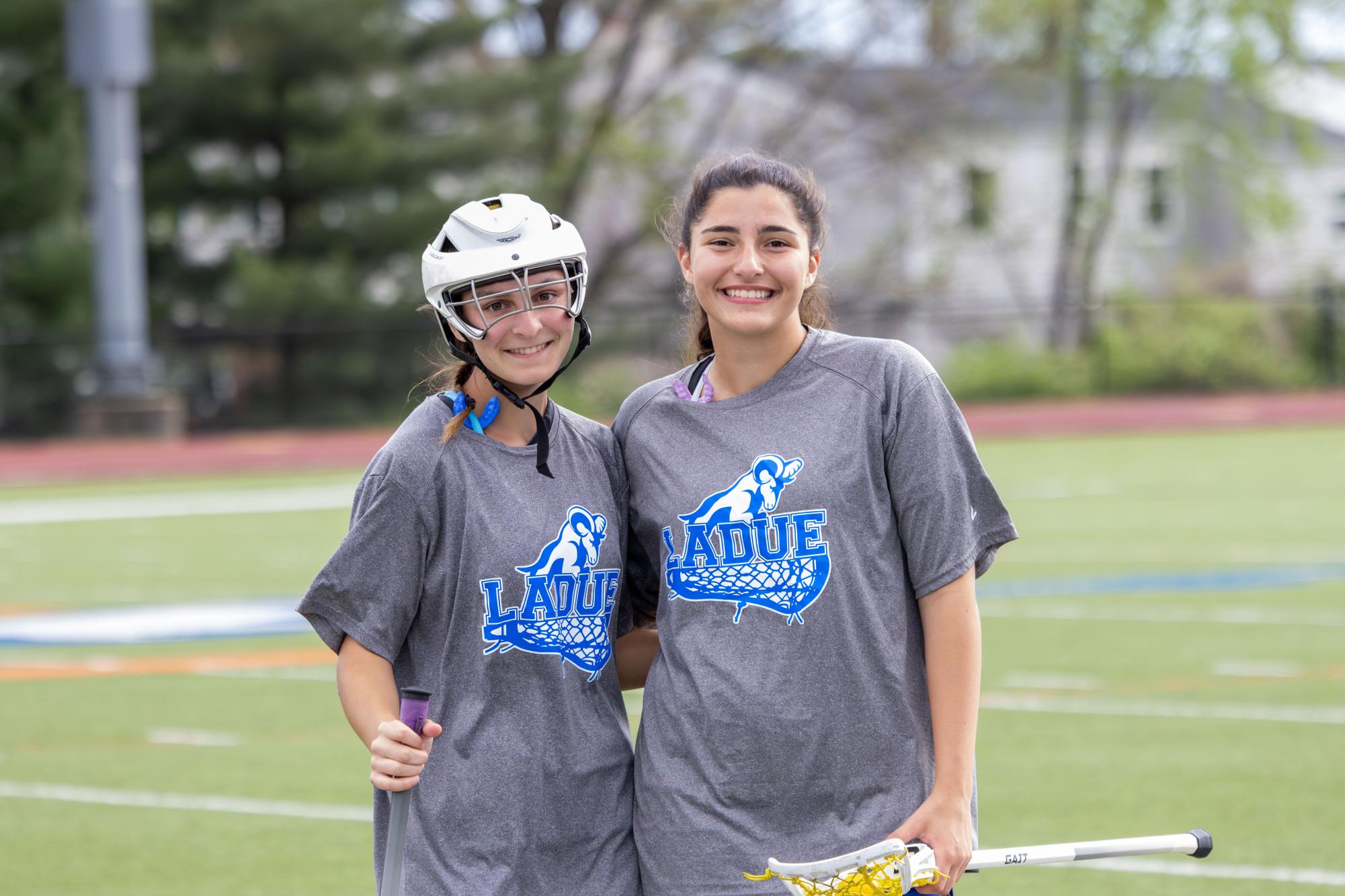 Varsity girls lacrosse takes the win against the Greyhounds April 10