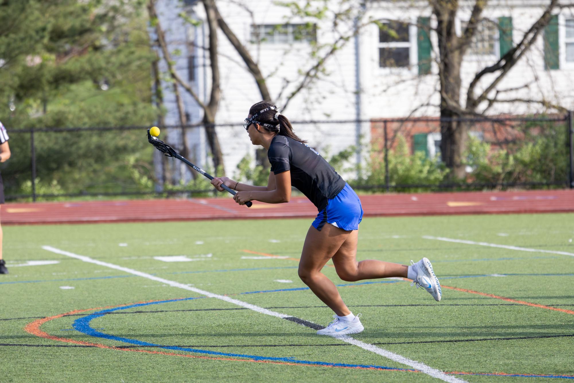 Varsity girls lacrosse takes the win against the Greyhounds April 10