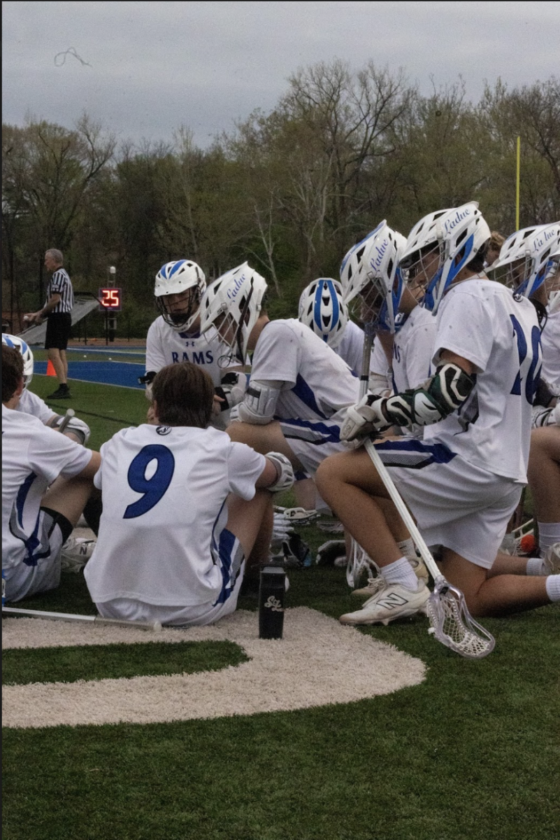 Varsity boys lacrosse defeats Clayton April 10