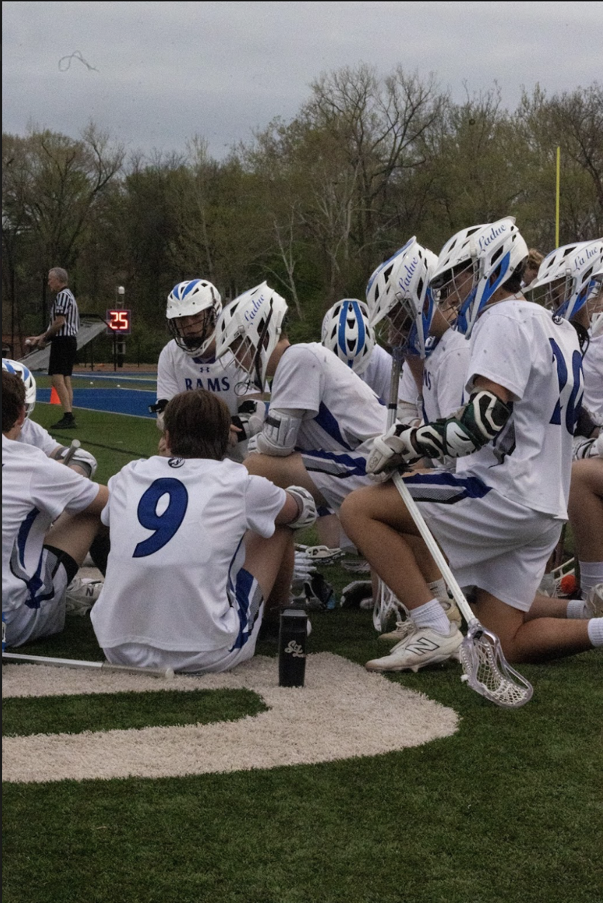 Varsity boys lacrosse defeats Clayton April 10