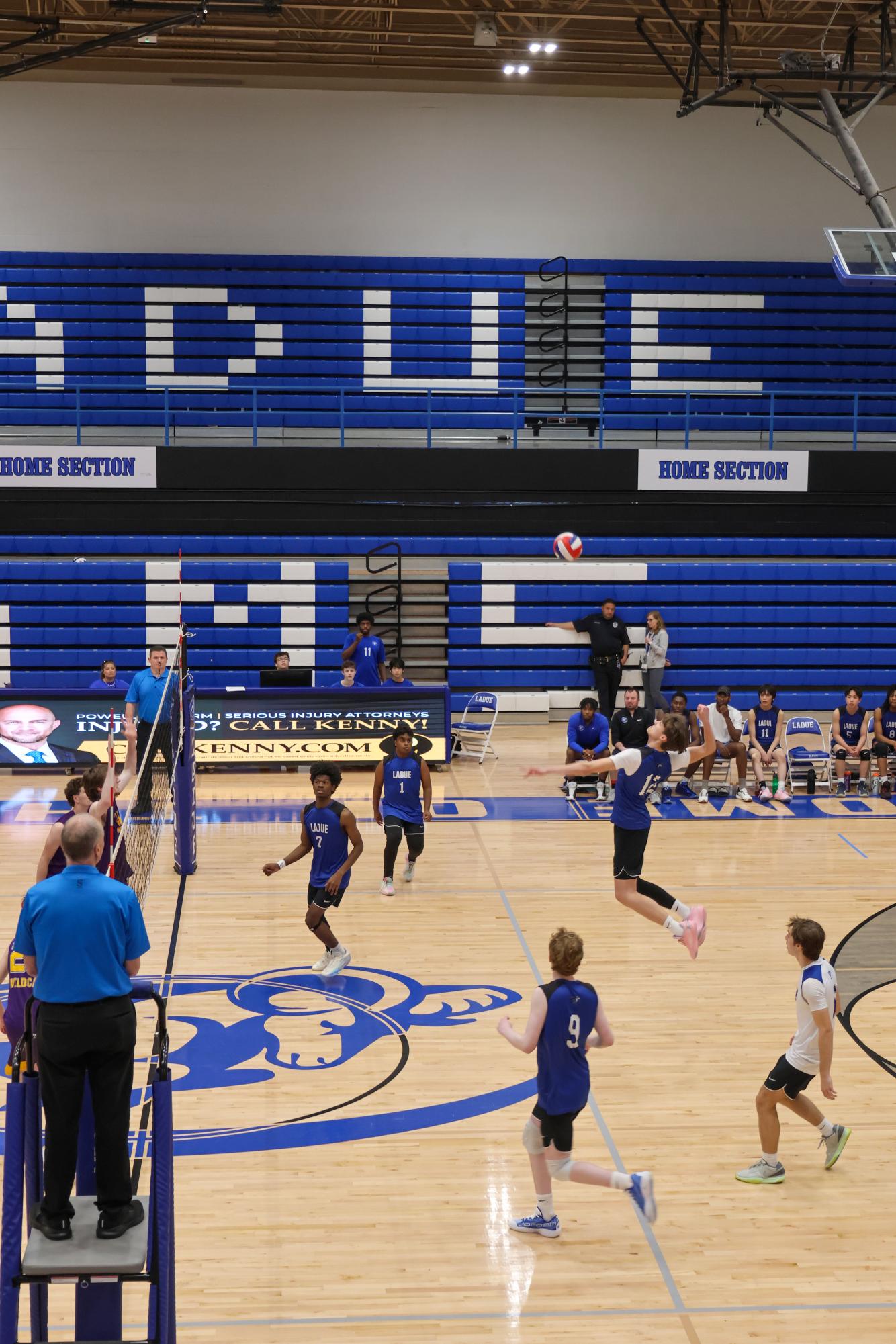 Varsity boys volleyball beats Eureka 3-0 April 9