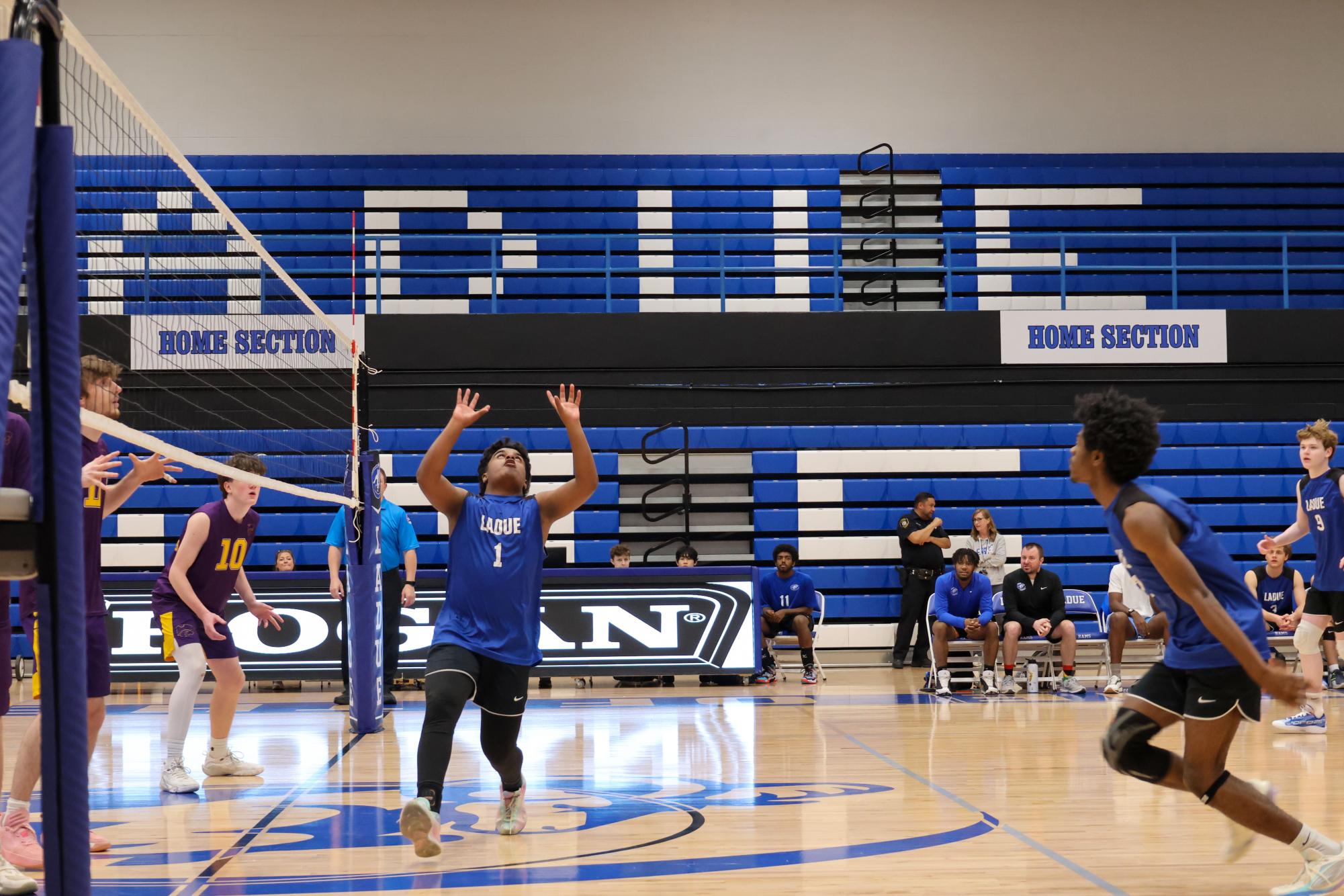 Varsity boys volleyball beats Eureka 3-0 April 9